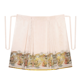 南浦绿川织造司原创明制汉服仿妆花马面裙夏季新款日常可穿半身裙