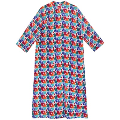 不蔓不枝旗袍连衣裙真丝文艺复古