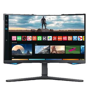 三星玄龙骑士32寸4K曲面240Hz电竞升降旋转MiniLED直面游戏显示器