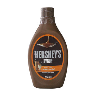 好时焦糖调味酱623g咖啡糖浆甜品饮料西点烘焙酱汁酱料巧克力原料