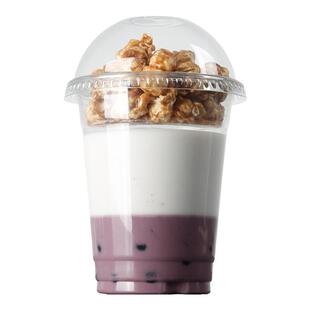 一次性透明PET塑料杯冷饮杯麦片酸奶杯蓝莓优格杯双皮奶沙拉杯