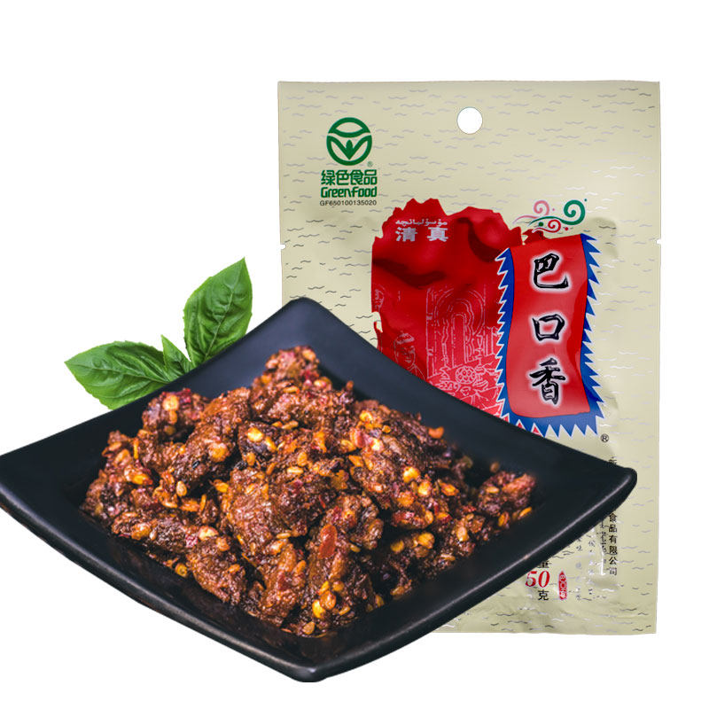 巴口香牛肉干50g牛肉干新疆休闲