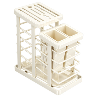 刀架置物架2025新款厨房台面多功能刀架筷子筒一体沥水收纳架刀座