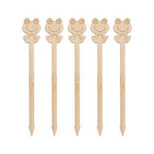 卡通竹签迷你糖葫芦串签冰糖葫芦制作材料儿童小串一次性水果签子