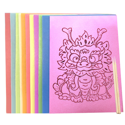 吹塑纸版画套装吹塑板a4美术专用
