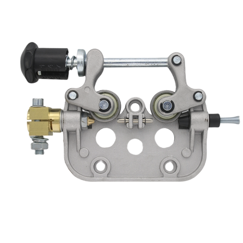 气保焊送丝机电机振康双驱托架总成NBC-500焊枪铜接头主体送丝轮