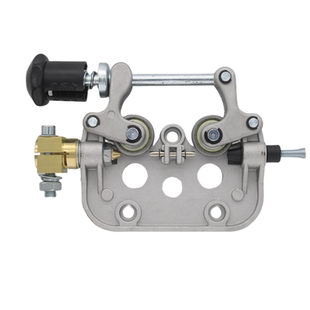 气保焊送丝机电机振康双驱托架总成NBC-500焊枪铜接头主体送丝轮