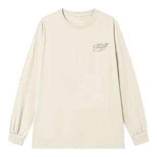 CryingCenter爱心3c大logo速干马拉松跑步运动训练圆领长袖T恤