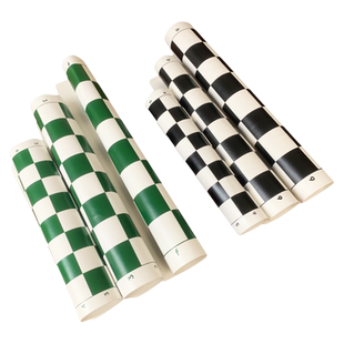 国际象棋皮革布棋盘便携折叠儿童学生初学者家用黑白格PU软布棋盘