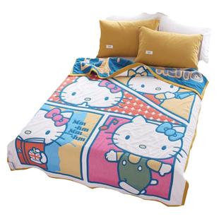 十层纯棉纱布床盖毯四季通用全棉面包被成人家用午睡毛巾被