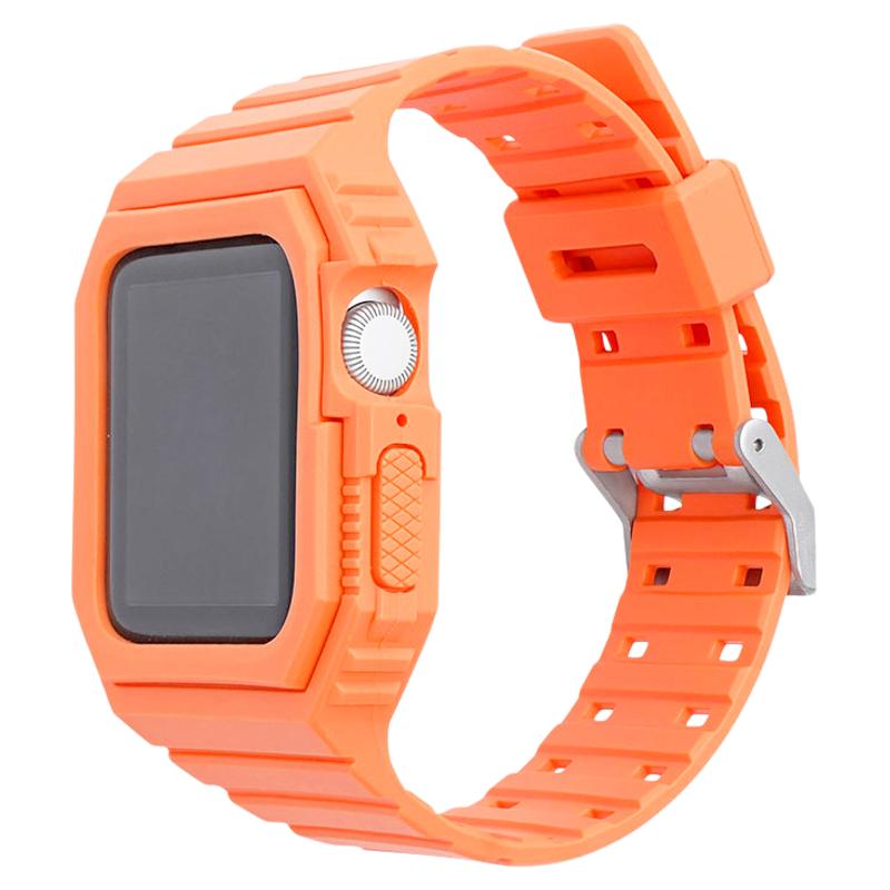 工装一体硅胶适用iwatch表带