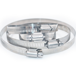 正宗304不锈钢包检测卡箍喉箍抱箍不锈钢卡管美式喉箍管夹管箍