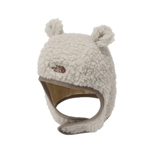 日本北面 THE NORTH FACE 2025冬 新生儿宝宝熊耳朵保暖抓绒帽子