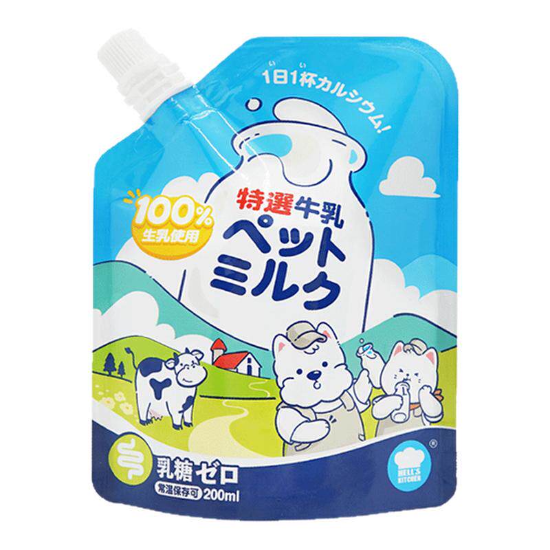 地狱厨房0乳糖0胶宠物牛奶