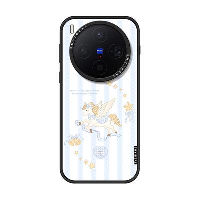 SMYIDEAL思茉伊适用vivox300手机壳x300pro磁吸新款200promimi铃铛小马ultra不会撞oppofindx9高级感findxx8