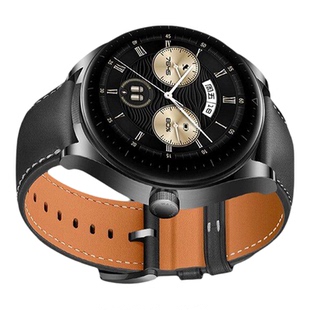 适用华为watchbuds真皮表带新款GT6智能HUAWEI手表GT5男女款watch5腕带gt运动4耳机buds官方皮质3替换带2配件