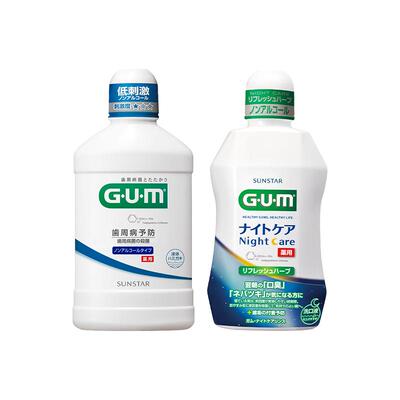 GUM牙周护理漱口水抑菌去口臭