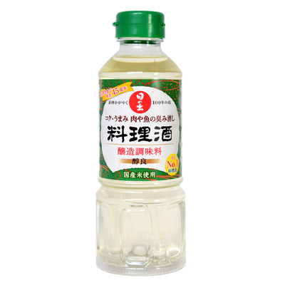 日本进口料理用清酒酒400ml料酒