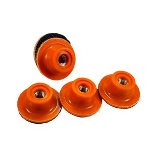 2寸5CM粘盘抛光片植绒砂纸吸盘水磨片干磨片托盘100角磨机打磨机