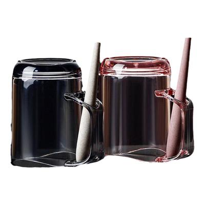 简约牙杯刷牙漱口杯家用ins高颜值牙刷学生宿舍洗漱杯子一家四口