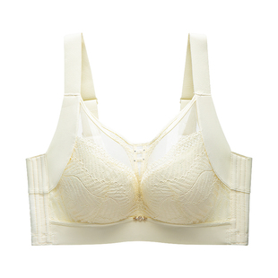 女儿腰大胸显小胸内衣全罩杯薄款收副乳聚拢防下垂上托调整型文胸