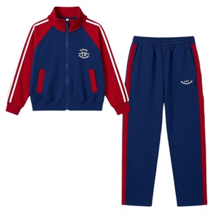女童春秋套装2025新款洋气时髦儿童中大童运动春款炸街休闲两件套
