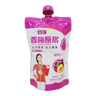 新疆法兰西西梅原浆浓缩汁NFC鲜榨无添加500ml装零脂肪西梅汁