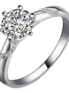 经典花臂六爪戒指轻奢款