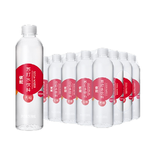 依能西柚味苏打水500ml*24瓶饮料整箱弱碱性水无糖0糖0脂0卡无气