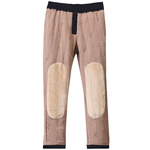 中老年男裤爸爸冬季羊毛棉裤宽松保暖休闲裤加绒护膝加厚外穿裤子