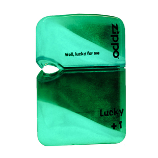 正版zippo打火机夜光流沙透明外壳创意 正品煤油防风定制送礼男友