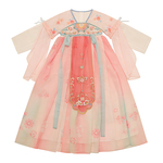 汉服女童春装超仙2026新款古风连衣裙女孩中国风唐装儿童古装裙子