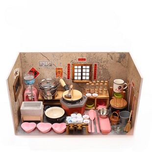 迷你小厨房真煮全套做饭厨具网红真实版女孩煮饭套装仿真儿童玩具
