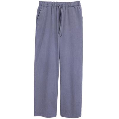 华丽独秀现代舞棉麻阔腿裤长裤宽松日常可穿舞蹈服古典舞演出服女