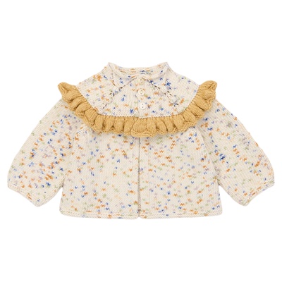 Little现货 Misha Puff SS26儿童宝宝针织开衫外套半裙套装