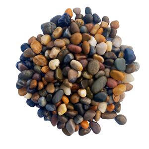 天然鹅卵石鱼缸造景底砂砂石水族箱底部石头装饰乌龟缸原生溪流石