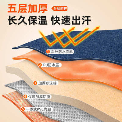 泡脚桶过膝家用加高深桶熏蒸过小腿泡脚袋便携式保温可折叠洗脚盆