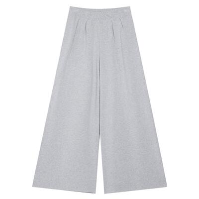 blueerdos简约垂坠感阔腿裤