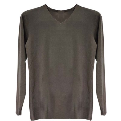 樱乃儿德绒V领无痕亲肤磨毛内衣