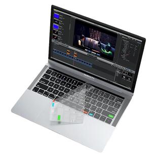 适用苹果电脑macbook键盘膜macbookair保护贴mac笔记本Pro14寸M3快捷键13透明套15超薄16全覆盖M2防尘m4贴膜