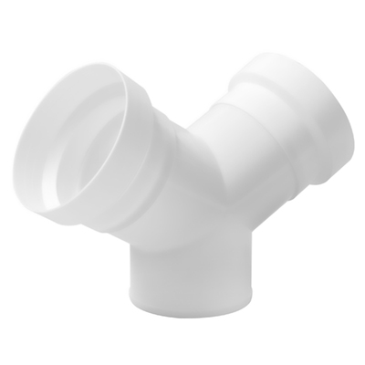 Y型排风管三通120油烟机换气扇