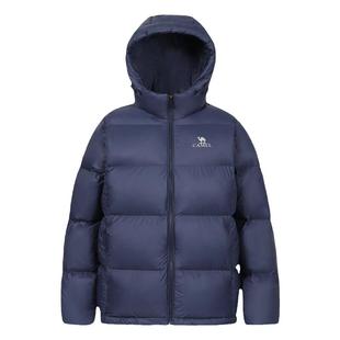 【小红书同款】骆驼羽绒服男女冬季2025防寒情侣短款加厚连帽外套