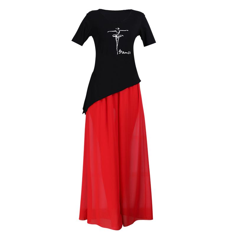 舞蹈短袖形体服练功服女上衣夏季