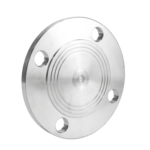 304不锈钢法兰盲板PN10/PN16不锈钢锻造闷板闷盖堵板DN25DN40316L