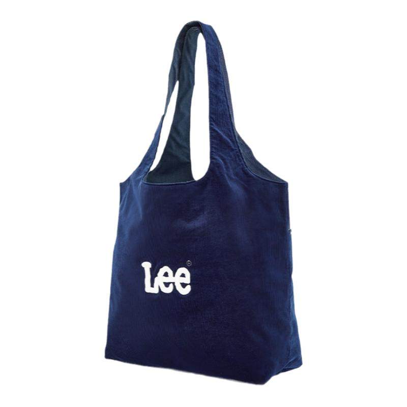 Lee丹宁灯芯绒大容量托特包