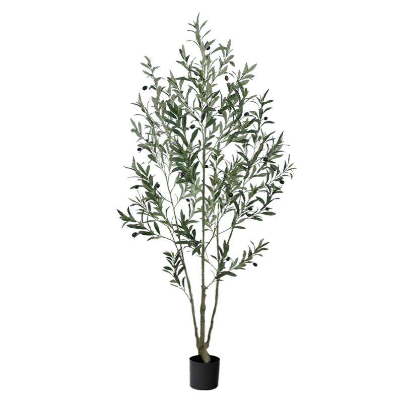 绿植仿真橄榄树高品质仿生植物造景室内客厅摆件装饰花大型假盆栽