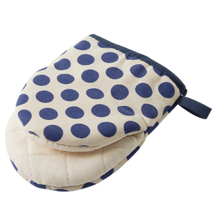 米立风物烤箱微波炉隔热防烫手套加厚棉麻防热耐高温烘焙手套