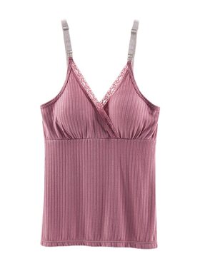 孕妇哺乳背心吊带薄款免穿文胸