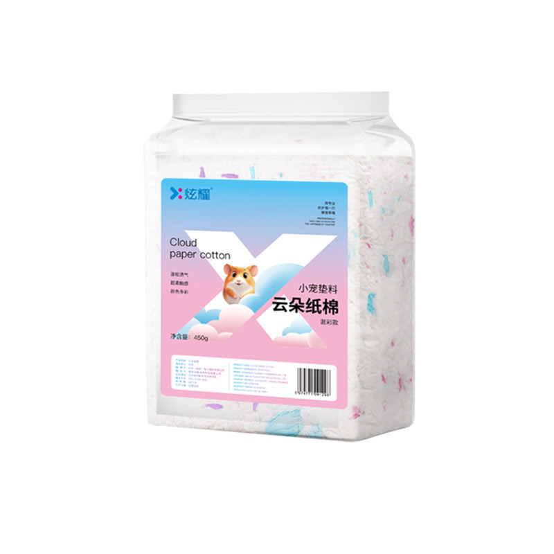 仓鼠垫料纸棉纸粒除臭吸水纸粒