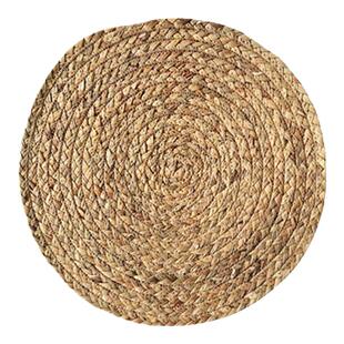 暖色调ins胡芦草天然草编家居厨房餐桌隔热餐垫装饰日式杯垫盘垫